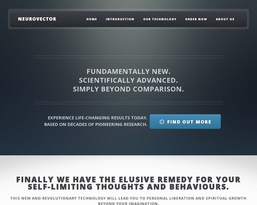 Neurovector Organic Brainwave Synchronizer