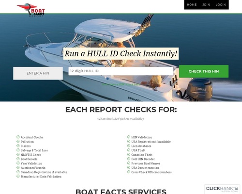 Boat Alert History Reports | Just .99 | Boat-Alert.com