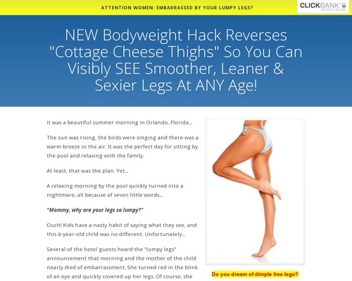 My Cellulite Solution – Updated April 2021