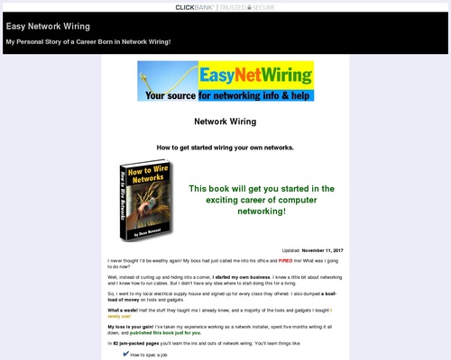 Learn to be a network cable installer