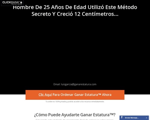 Ganar Estatura – Conversiones Altas! Afiliate y gana dinero!