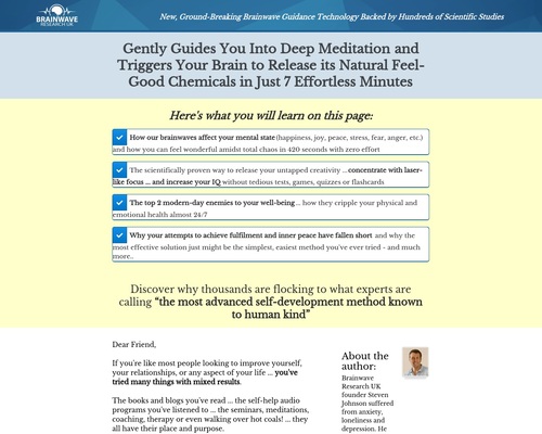 The InnaPeace Program Membership – Brainwave Research UK