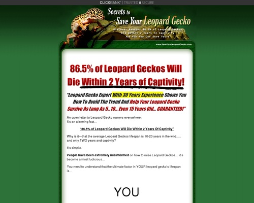 Save Your Leopard Gecko