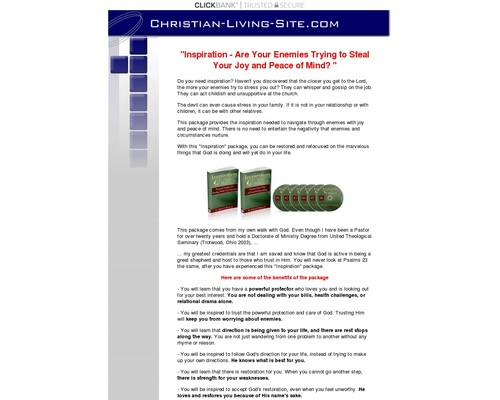 Inspiration For Those With Enemies