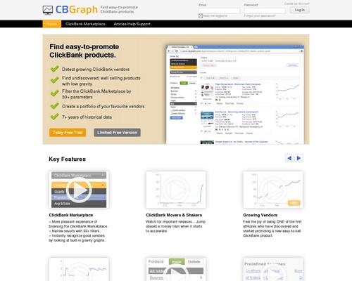 A Professional ClickBank Marketplace | CBGraph